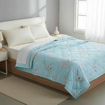 ChicYu Washed Cotton Summer Air Conditioning Quilt Queen Size,Lightweight Bedding for Hot Sleepers,Thin Quilt Core with Durable,Dorm Guest Room Necessary