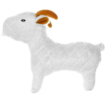 VIP Products Mighty Farm Goat Dog Toy, Medium, White