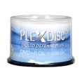 thumbnail image 2 of PlexDisc Water Resistant Glossy White Inkjet Printable DVD+R DL 8X 8.7GB, 50 Disc Spindle (Model: 608-C04), 2 of 4