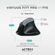 thumbnail image 5 of Mouse Ergonomico ACTECK VIRTUOS FITT PRO MI770 1600dpi Inalambrico 8 botones Negro AC-936200 Acteck AC-936200, 5 of 7