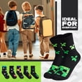 thumbnail image 4 of Pack de 5 Medias hasta la Pantorrilla para Niños Minecraft Talla 6-14 años, 4 of 6