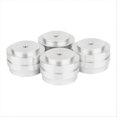 thumbnail image 1 of 4PCS Audio Device Feet Speaker Spikes Stand Feet Pad Foot Silver, 1 of 5