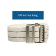 thumbnail image 3 of McKesson Gait Belt for Mobility, Transfer Aid for Caregiver - White, 60 in, 48 Ct, 3 of 10