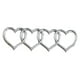 thumbnail image 1 of Etiqueta de la cola del maletero del coche, insignia, accesorios de decoración, calcomanía de repuesto Plata, 1 of 9