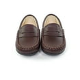 thumbnail image 2 of Boys/Toddler Shoes Boys Moccasins Classic Style Brown Napa Leather, 2 of 6