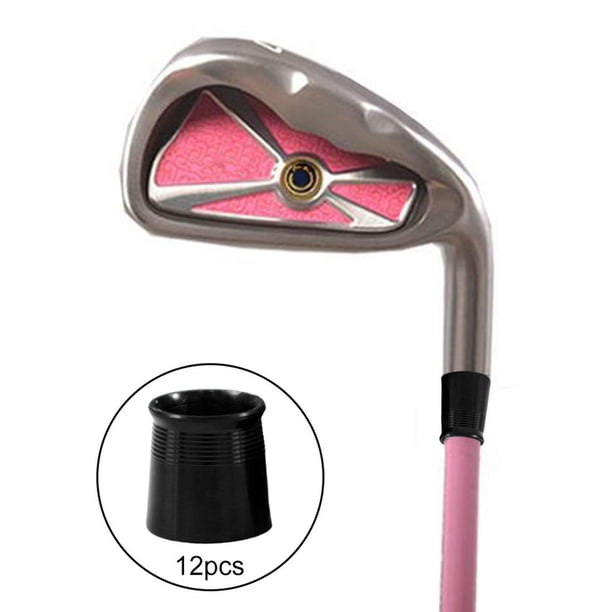 Piezas De Hierro Para Golf Macarena Férulas De Aleación De Aluminio 0.370 Pulgadas Negro