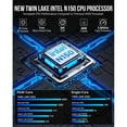 thumbnail image 3 of G3 Plus Mini PC N150 8GB+512GB DDR4 WiFi6+BT5.2 Support Mini PC Office Gamer Computer EU Plug, 3 of 5