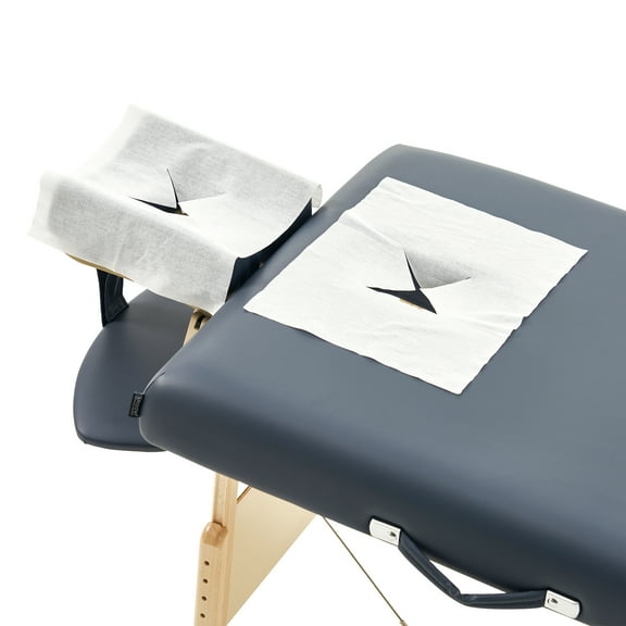 Master Massage Disposable Breathing Space Cover (Pack of 100) for Massage Table