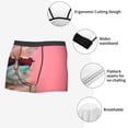 thumbnail image 3 of Fotbe Cool Cat Pink Sunglasses Calzoncillos Tipo Boxer con Bolsa de Soporte Total para Hombre, X-Temp Fresco, Transpirable y de Secado Rápido-XX-Large, 3 of 5