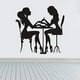 thumbnail image 1 of Calcomanía de pared Manicura de uñas JAMW Vinilo Adhesivo Negro Sencillez, 1 of 5