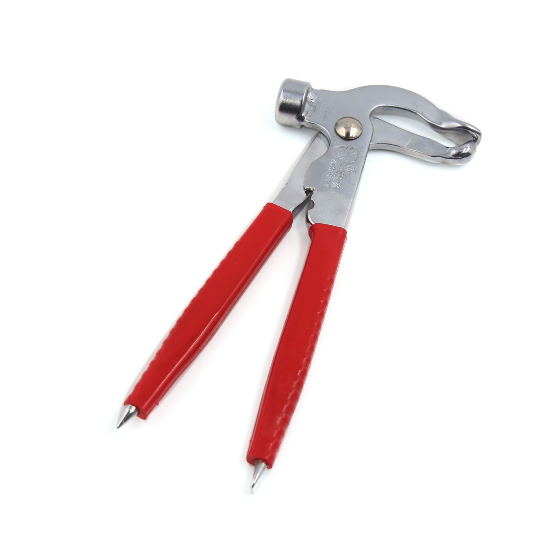 Red Wheel Weight Plier Hammer Tire Balancer Changer Tyre Fitting Tool