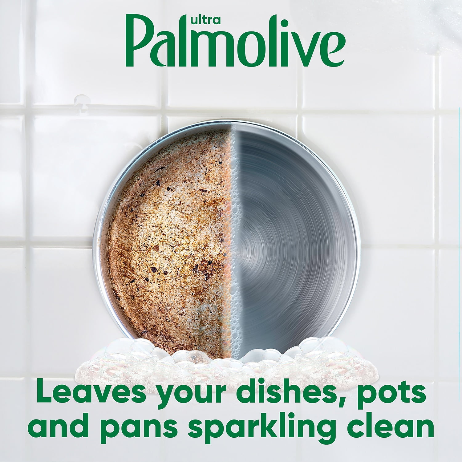 Palmolive Ultra Strength Liquid Dish Soap, 145 Oz, Green