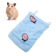 thumbnail image 4 of Hamster Sleeping Bag, Compact Drawstring Small Pet Hanging Bed Safe  For Gliders 15x12cm, 4 of 8