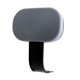 thumbnail image 2 of Respaldo trasero universal para /almohadilla de respaldo para asiento del conductor, almohadilla desmontable de material cuero PU para asiento de Gris shamjiam Respaldo trasero de motocicleta, 2 of 8