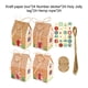 thumbnail image 4 of Moyic Paquete de 24 Cajas de dulces de Navidad Papel Kraft Aperitivos festivos Bolsas de regalo Festival Adorno de embalaje de ambiente de Kits de decoración para fiestas Tipo 2, 4 of 6