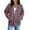 Light Purple, variant on Womens Sweatshirt Jacket Drawstring Oversized Hoodies Sweatshirts Long Sleeve Lightweight Jackets
