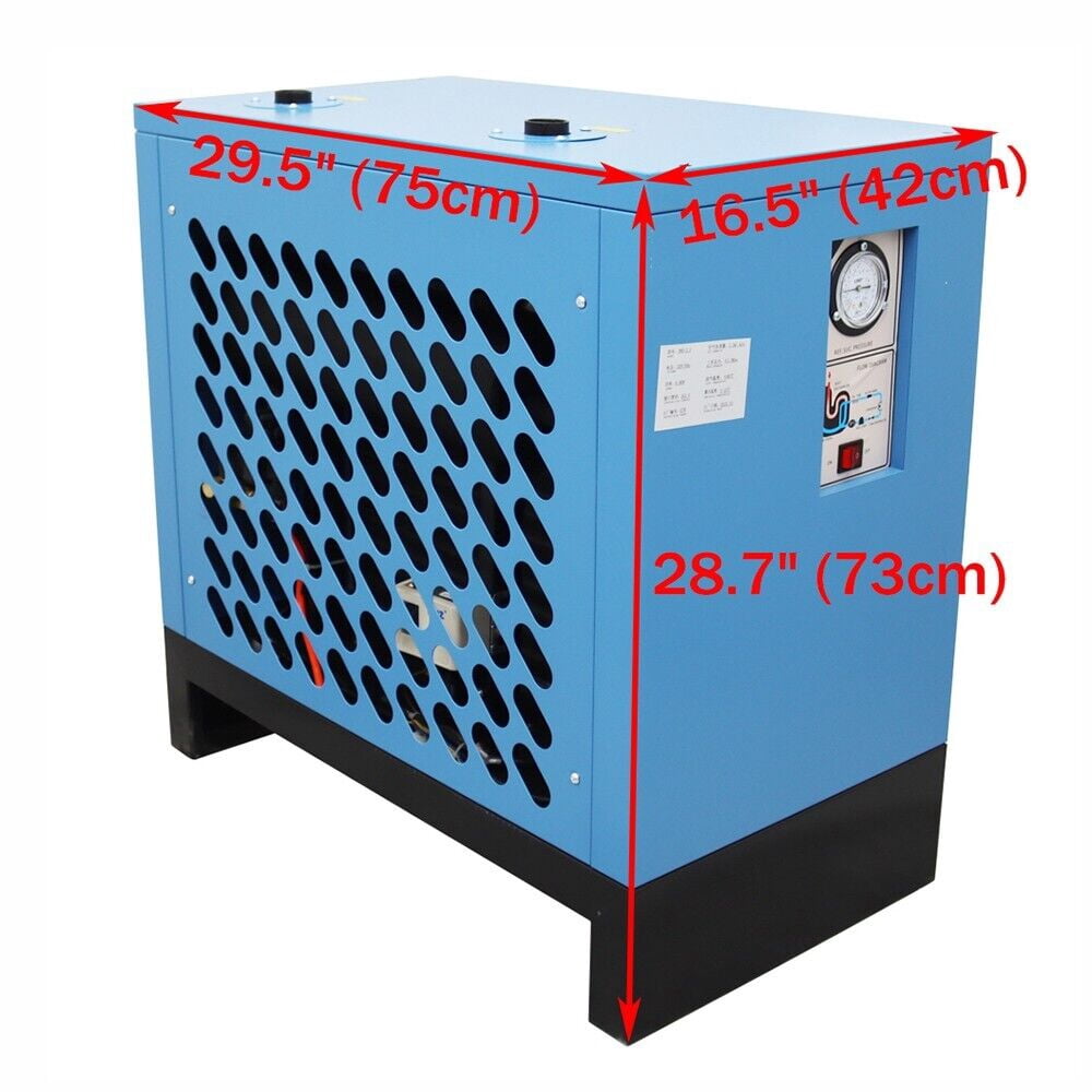 20C Refrigerating Dryer Air Compressor Refrigerated Freeze Dryer 2.5m³/min 220V