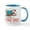 White/Blue Inside, variant on CafePress - I Fight Brain Tumors Mugs - 11 oz Ceramic Mug - Novelty Coffee Tea Cup