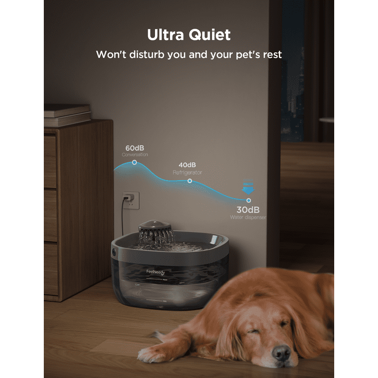 FeelNeedy 7L Automatic Pet Water Fountain, Gray photo 7