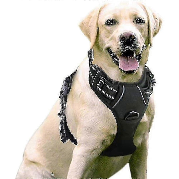 No-Pull Dog Harness Adjustable Padded Vest for Large Dogs Training Walking U