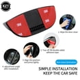 thumbnail image 4 of Black-Universal Car Rear View Mirror Wide-angle Blind Spot Mirror B Pillar Rear Seat Auxiliary Observation Mirror Safety Driving, 4 of 7