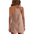 thumbnail image 3 of Womens Elegant Sleeveless Loose Plain Cami Dresses Short Cocktail Formal Party Dress with Pocket, 3 of 4