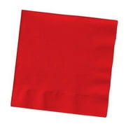 Party Central Club Pack of 500 Classic Red 3-Ply Paper Party Lunch Napkins 6.5"