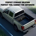 thumbnail image 7 of Heavy-Duty Truck Bed Tool Box — Large Lockable Storage Box — Side Handle — Weatherproof Black Storage Box for Pickup Trucks, Trailers, and RVs — Available in Multiple Sizes, 7 of 7