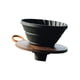 thumbnail image 3 of Gotero de café de silicona para verter sobre goteador de café, accesorios de café, soporte de goteo de cono de filtro portátil para restaurante y Negro Macarena Portafiltros de café, 3 of 8