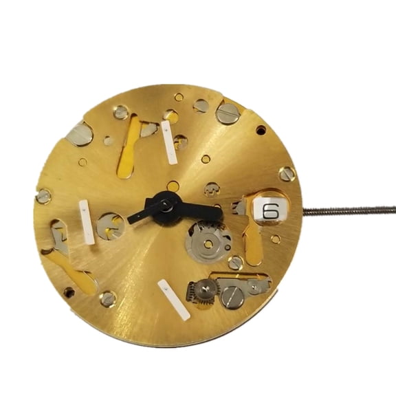 Replacement Watch Movement Quartz Movement 6 Hands for ISA 9232 23.3mm