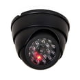 thumbnail image 1 of Cámara ficticia de simulación falsa CCTV al aire libre con luz LED para destellear cámara falsa domo de seguridad para el hogar, 1 of 3