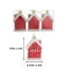 thumbnail image 3 of Christmas Snow House Snow House Pendant Shaped Painted Christmas Christmas Decoration Box Set, 3 of 5