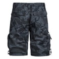 thumbnail image 3 of Zimjoy Mens Cargo Shorts Cotton Twill Quick Dry Lightweight Relaxed Fit Outdoor Work Hiking Shorts with 6 Pockets Camouflage L, 3 of 4