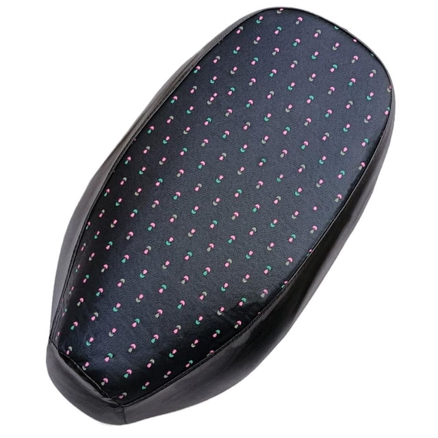 Universal Electric Scooter & Motorcycle Seat Cover, 61-65cm | Thickened Waterproof Leather with UV Sun Protection & All-Season Durability, Easy Installation