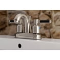 thumbnail image 2 of Kingston Brass FB5618DKL 4 in. Centerset Bathroom Faucet, Brushed Nickel, 2 of 3