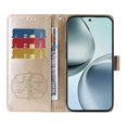 thumbnail image 3 of For Realme 14 Pro 5G Leather Case Butterfly Floral Imprint Wallet Stand Cover - Green, 3 of 5