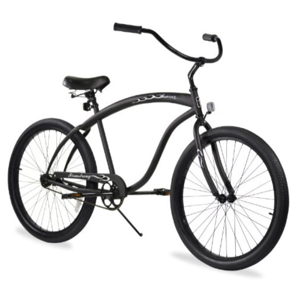 Firmstrong Bruiser Homme Unique Vitesse Velo de Plage Cruiser 26 Pouces Noir Mat Walmart