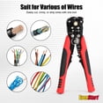 thumbnail image 5 of EverStart 8-Inch Self-Adjusting Wire Stripper for 10-24 AWG Wires, 5 of 8