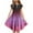 Black, variant on Alkepwun Girls Ruffle Sleeve Sundress Kids Summer Crewneck A Line Casual Dress Ombre Tiered Swing Midi Dress with Pockets 6-14 Years