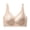 Beige, variant on Antinious Ladies Wireless Embossed Breathable Seamless Support Comfortable Everyday Bra