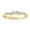 10K Yellow Gold, variant on Fine Jewelry 10K White Gold Marquise and Round-shape Lab Grown Diamond Fashion Promise Anniversary Ring (1/4 Cttw, D-F Color, VS1 Clarity) Size 7.5