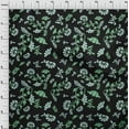 thumbnail image 4 of oneOone Cotton Cambric Black Fabric Asian Silhouette Floral Fabric For Sewing Printed Craft Fabric By The Yard 56 Inch Wide, 4 of 4