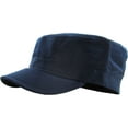 thumbnail image 3 of Cadet Army Military Fitted Botton Cap Basic Everyday Castro Radar Hat, 3 of 6