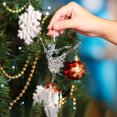 thumbnail image 4 of Christmas Glitter Acrylic Transparent Pendant Christmas Tree Decoration Pendant Scene Decoration Props, 4 of 8