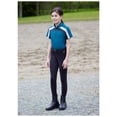 thumbnail image 4 of KERRITS Kids Coolcore Full Leg Riding Tech Tights, Color: Black, Size: S (60563BLKS), 4 of 4