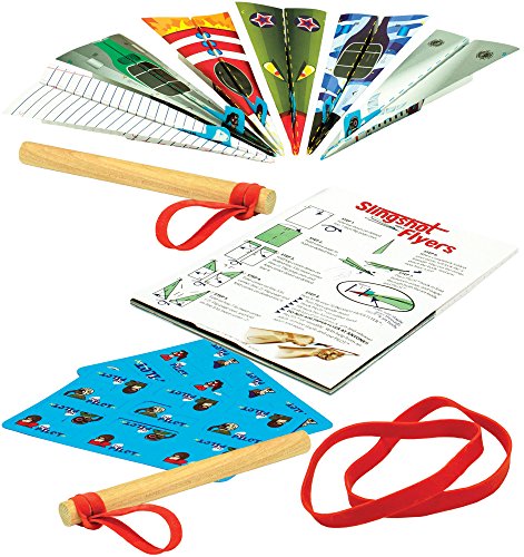 slingshot flyers paper airplane kit