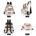 thumbnail image 4 of FORMRS Mini Backpack Purse for Women Travel Daypack Casual Shoulder Bag, Watermelon Pattern, 4 of 7