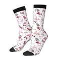 thumbnail image 1 of Fotbe Valentine's Day gnomes Calcetas Largas con Estampado para Hombre y Mujer – Calcetas de Compresión Transpirables y Elásticas, Viajar y Uso Diario Talla 5-11, 1 of 6