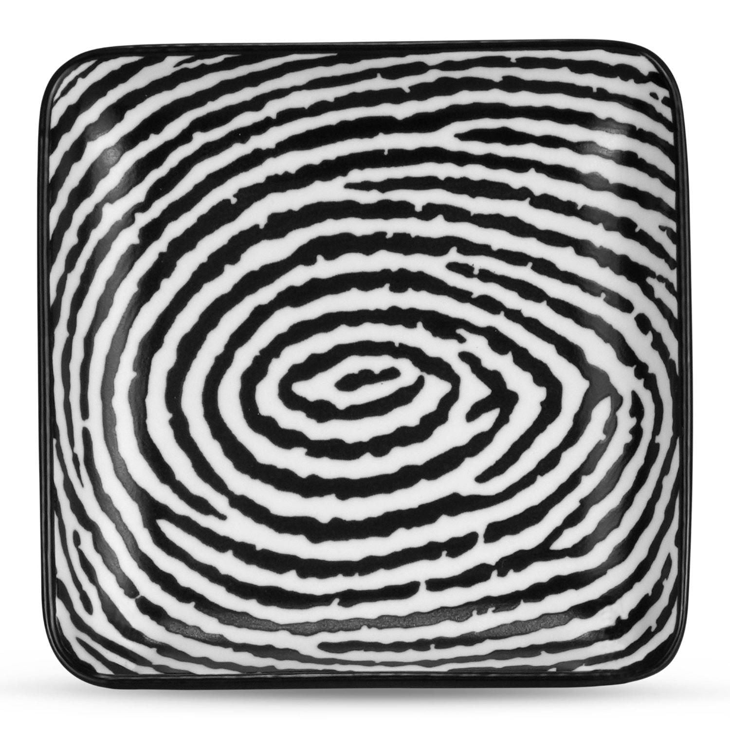 Zebra Ensemble de 3 assiettes
