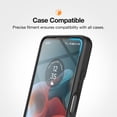 thumbnail image 5 of Magglass Screen Protector Designed for Moto G Power 5G 2024 (Fingerprint Sensor Compatible) UHD Full Coverage Tempered Glass, 5 of 6